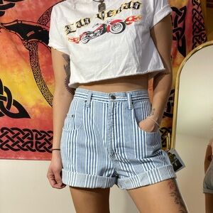 Vintage Arizona striped mom shorts